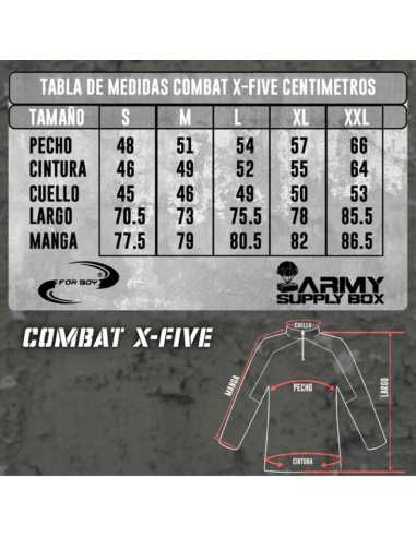 COMBAT SHIRT X-FIVE