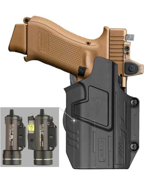 HOLSTER UNIVERSAL CON LINTERNA MEGA FIT CYTAC