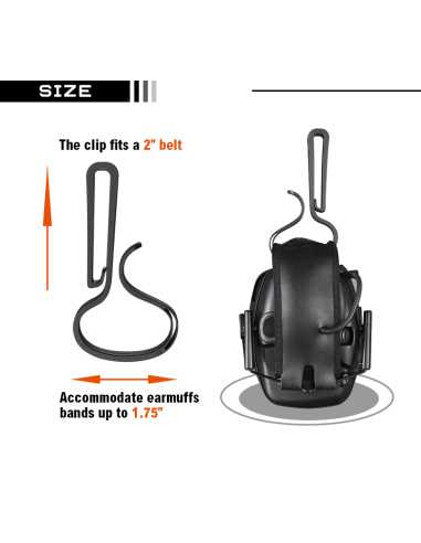 PORTA AURICULARES PARA TIRO CYTAC