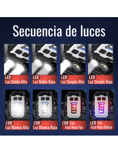 MINI LINTERNA BALIZA