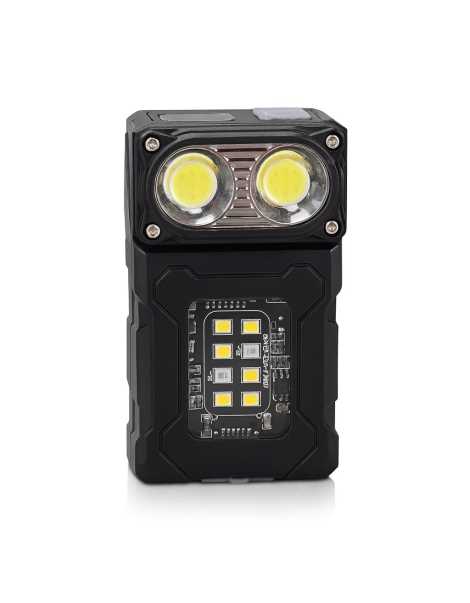 LINTERNA BALIZA ROTATORIA NEGRA