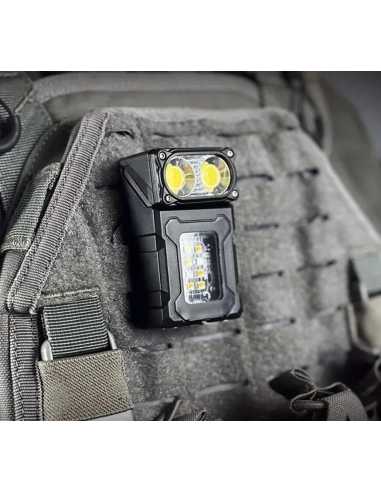 LINTERNA BALIZA ROTATORIA NEGRA