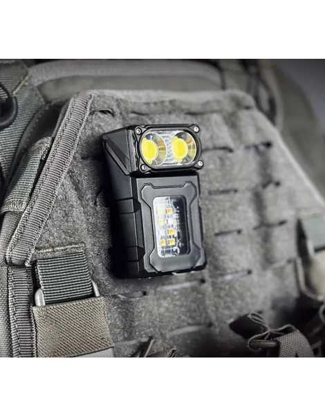 LINTERNA BALIZA ROTATORIA NEGRA