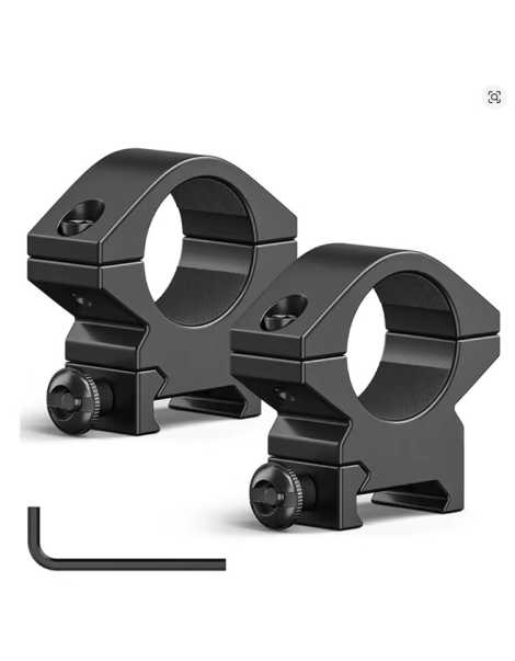 MONTURA 25,4 PICATINNY BAJA