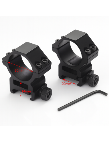 MONTURA 30MM PICATINNY MEDIA