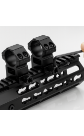 MONTURA 25,4MM PICATINNY ALTA