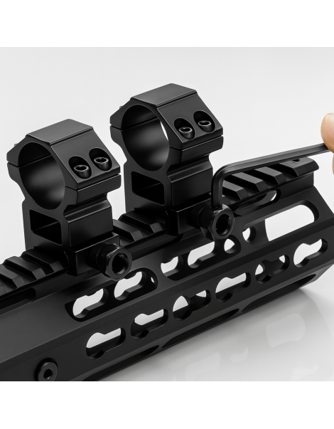 MONTURA 25,4MM PICATINNY ALTA