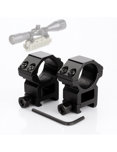 MONTURA 25,4MM PICATINNY ALTA