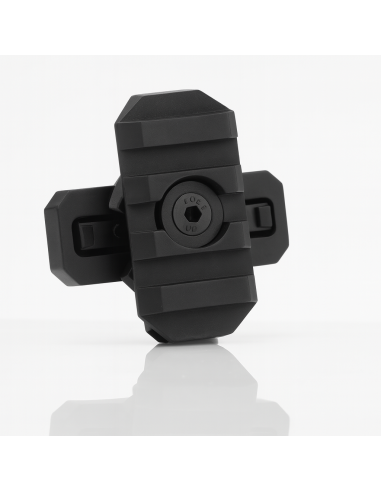 SET ADAPTADOR RIEL PICATINNY PARA CASCO