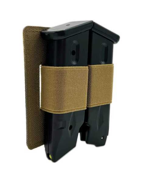 Porta cargador doble con velcro